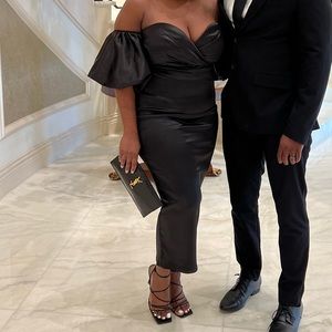 Black Off Shoulder Dress
